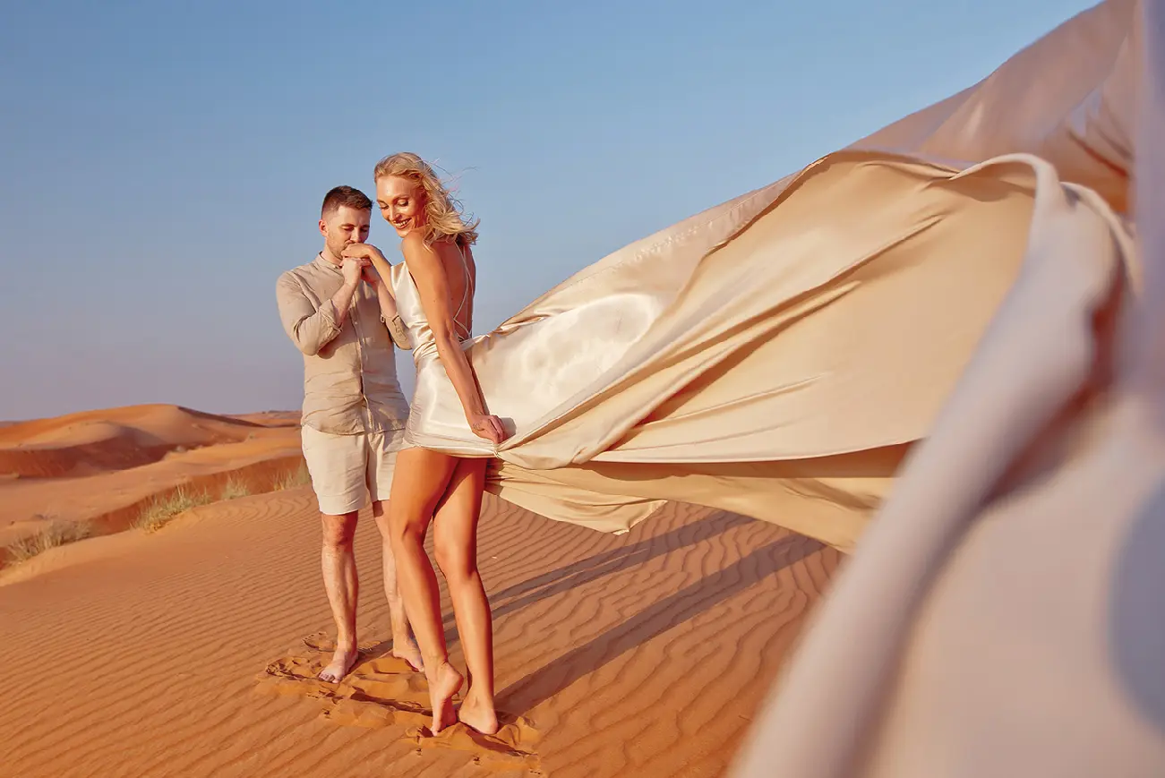 Flying Dress Desert Safari Dubai — Private Photoshoot — guest photo 5